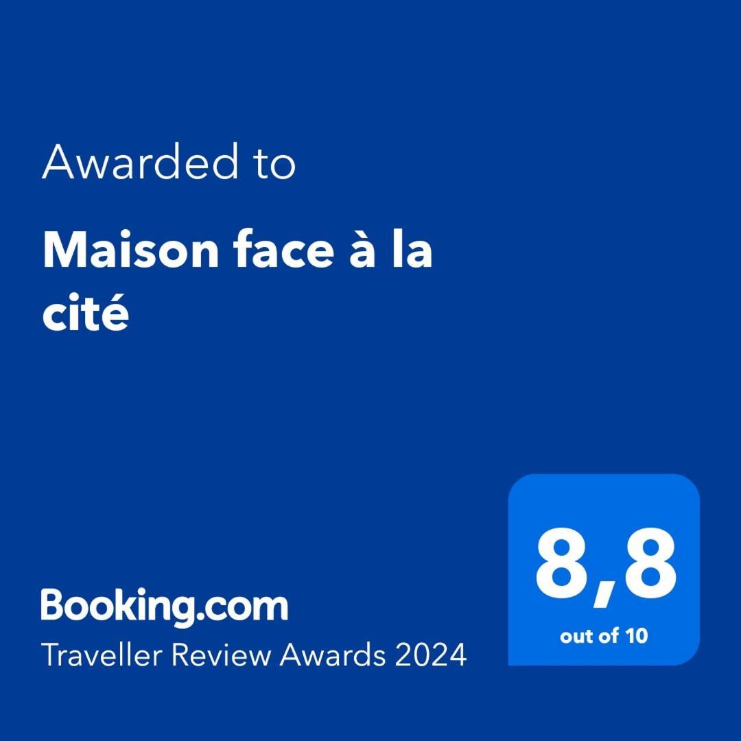 Maison Face A La Cite Carcassone Kültér fotó